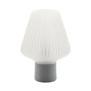 Minimalist Ribbed Table Lamp